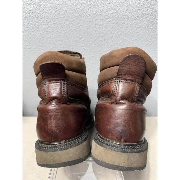 Thorogood Steel Toe Work Boot Men's 9.5 D  Leather - Picture 4 of 9